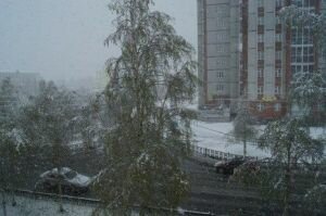 На Ямале снег в июле не является новшеством