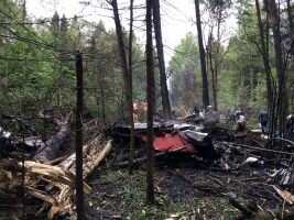 В Подмосковье разбился истребитель СУ-27 группы «Русские витязи»