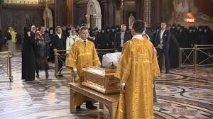Мощи Николая Чудотворца покинули Храм Христа Спасителя